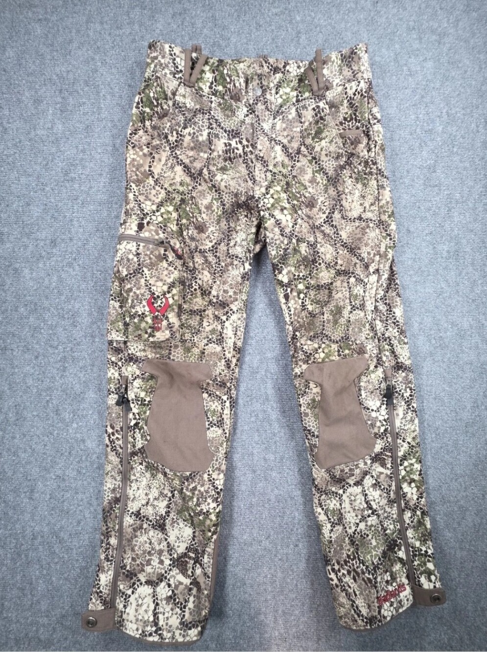 Badlands Calor Pants Size M Hunting Fishing Approach Camo Softshell Warm Pockets